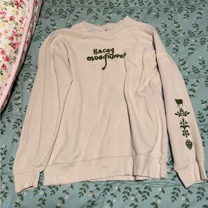 Kacey Musgraves Women's Cream Crew Neck Sweater